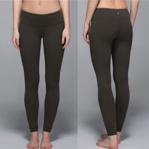 lululemon athletica Pants - Dark Olive Lululemon Leggings